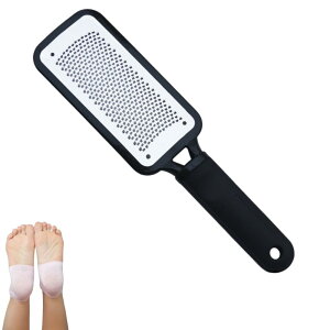 【送料無料】Loopunk かかとやすり フットファイル角質リムーバー 死んだ皮を取り除き,最高のフットケア ペディキュア ステンレススチールツール ハードスキン除去,足裏角質除去 頑固な角質