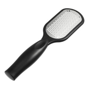 【送料無料】VOCOSTE フットケアツール リムーバー フットファイル ステンレススチール フットヤスリ ブラック