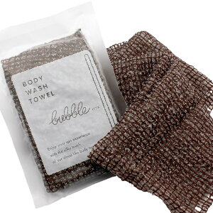 【送料無料】使い捨てボディタオル バブル(ソフトタイプ)