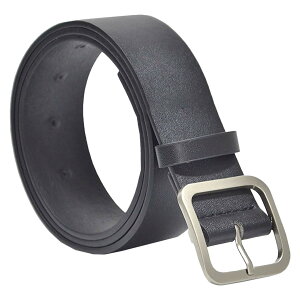 【送料無料】WHITE FANG(ホワイトファング) レザー ベルト おしゃれ 太い ゴールド黒 カジュアル スーツ 皮 革 レディース BT257 色:02:シルバー、サイズ:サイズ