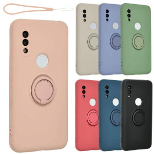 【送料無料】arrows We ケース シリコンリング arrowswe ソフトケース カバー スマホケース 薄型 保護 耐衝撃 アローズウィー アローズ F-51B F51B FCG01 docomo au Softbank A796 色:ピンク、サイズ:arrows We