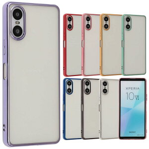 yzXperia 10 VI P[X TPU color \tgP[X Vv Jt Xperia 10VI Jo[ NAP[X GNXyA10}[N6 GNXyA10VI GNXyfBA \j[ X}zP[X gуJo