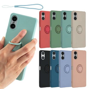 �y���������zXperia 10 VI �P�[�X �V���R�� �����O Xperia10VI �\�t�g�P�[�X �J�o�[ �X�}�z�P�[�X ���^ �ی� �ϏՌ� SO-52E SO52E SOG14 A402SO XQ-ES44 �G�N�X�y���A10�}�[�N6 docomo au softbank UQmobile SIM�t���[ B04