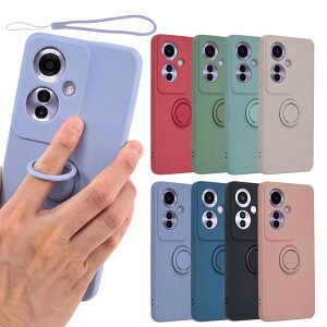 【送料無料】OPPO Reno11 A ケース シリコン リング Reno11A ソフトケース カバー スマホケース 携帯カバー 薄型 かわいい おしゃれ 保護 耐衝撃 A401OP CPH2603 オッポ リノ 11A 楽天モバイル Y!mobile B076