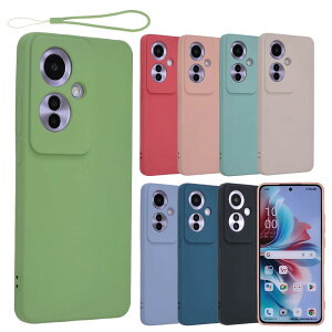 【送料無料】OPPO Reno11 A ケース シリコンケース Reno11A ソフトケース カバー スマホケース 携帯カバー 薄型 おしゃれ かわいい 保護 耐衝撃 オッポ リノ 11A A401OP CPH2603 楽天モバイル Y!mobile B077