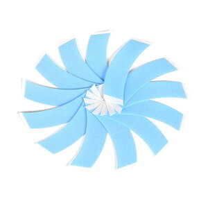 【送料無料】KodyLAN ウィッグ用両面テープ かつら ウィッグ用 強力両面テープ 専用 高粘着 テープ 36枚入り 色:ライトブルー、サイズ:7.4×2.2cm