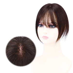 【送料無料】HIYE 部分ウィッグ 人毛100 ウィッグ 自然 頭頂部 通気性 総手植え 医療用ウィッグ レデイーズ 薄毛 白髪隠し ヘアピース かつら 前髪 女性用 脱毛症 ポイントウィッグ 増毛 ボリ