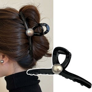 【送料無料】Natunofu ヘアクリップ パール 韓国アクセサリー 大人 おしゃれ 髪飾り オシャレ バンスクリップ 軽い 強力 髪留め クリップ ヘアクリップ しっかりとまる 大人 髪留め バレッタ