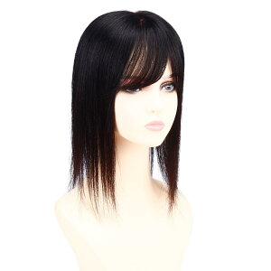 【送料無料】HIYE 部分ウィッグ 人毛100% レミーヘア 総手植え 医療用 広範囲 分け目自由 ボリュームアップ レディース 増毛 増量 白髪隠し 通気性 装着簡単 薄毛対策 ヘアピース 女性用 12×13cm