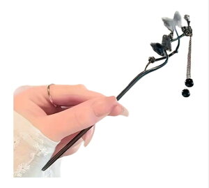 【送料無料】かんざし 一本 蝶々 蝶 ヘアピン おしゃれ ヘアアクセサリー 髪飾り 卒業式 袴 振袖 和装小物 成人式 かんざし レディース 浴衣 和服 花火大会 髪 飾り 袴 振袖 着物に。普段使い