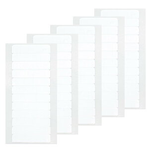 【送料無料】Vlasy シールエクステ セルフ 用 ウィッグテープ アシストウィッグ 超強力 かつら用両面テープ エクステ 簡単取り付け ヘアエクステンションテープ 色:ホワイト、サイズ:5枚