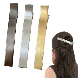 【送料無料】YANHUILAY ヘアクリップ 大きめ【3個セット】バンスクリップ 髪留め クリップ おしゃれ ヘアアクセサリー 髪に優しい 韓国風 オシャレ髪飾り 普段使い 職場 仕事 通勤 出掛け 風呂
