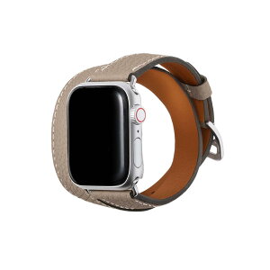 �y���������z[BONAVENTURA] �_�u���g�D�[�� ���U�[�o���h �y38mm/40mm/41mm/42mm, S/M�T�C�Y�z Apple Watch�p �{�v �V�������N���U�[ Apple Watch Series�Ή� 1�`9 SE(��1�E2����) �Ή� �X�} �F�F���U�[:�O���[�W�� 