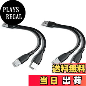 �y���������zSound Wave �y �[�d Type C ��҃P�[�u�� �z 1�{�� USB�[C �X�}�z �^�u���b�g��2�䓯���ɏ[�d TypeC Y���P�[�u�� ����P�[�u�� 2 in1 USB�P�[�u�� + �V���R���� USB-A �ی� �h�o �J�o�[ F.Wave �I