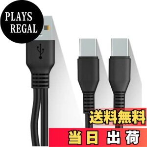�y���������zCable Factory�y �[�d & �f�[�^�]�� Type C ��҃P�[�u�� 1M ���F �z 1�{�� USB�[C �X�}�z �^�u���b�g��2�䓯���ɏ[�d TypeC Y���P�[�u�� ����P�[�u�� �f�[�^�ʐM 2 in 1���֗� USB�P�[�u�� + 
