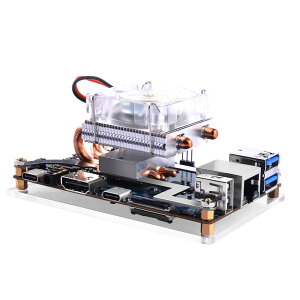 yzGeeekPi Orange Pi 5/5B ICE ^[ N[[ q[gVN CPU 5V pt@ RGB J[̂ Orange Pi 5 / 5B {[hɑΉ