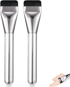 【送料無料】LeTradeJP フラットメイクブラ ファンデーションブラシ リキッドファンデーションブラシ 極細ファンデーションブラシ フラットヘッド・コンシーラー・ブラシ シングルラインフ