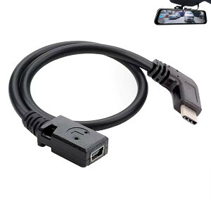 yzLeTradeJP USB MiniB 5Pin X to Type C IX L ϊP[uyL^ 27cmz~jUSB  ^Cv Cϊ P[u + }CNt@Co[NXt