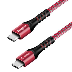 yzFasgear USB C - CP[u 1m bh AUSB 3.1 Type C Gen 2}[dP[u100Wd͋A10Gbpsf[^]A4K@60HzrfIóAType-CfoCXOculus QuestΉ