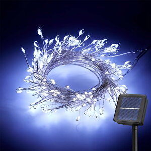 【送料無料】クリアヒル(Clearhill)屋外太陽光シリアルランプ、300 LED防水クリスマスランプ、8種類のツリーフィールドガーデンパーティークリスマス装飾モード