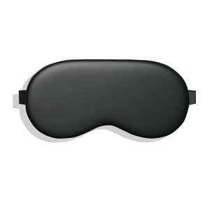 【送料無料】LeTradeJP 天然 シルク アイマスク 遮光 安眠快眠 昼寝 睡眠用 軽量 柔らかシルク質感 遮光 安眠 圧迫感なし 洗濯可能男女兼用旅行 便利 (黒色)