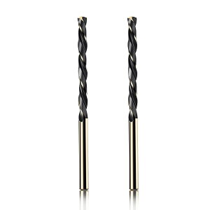 【送料無料】Aopin 2pcs HSS 3/8"インチ (9.5mm) メートル法の金コバルトチタン高速鋼ツイストドリルビット,鋳鉄,ステンレス鋼,銅,木材,プラスチック,その他の材料製品に適しています