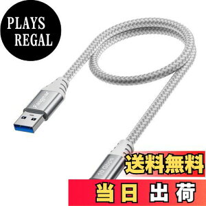 yzFasgear USB^CvCP[u50cmF ZUSB A to C 3.2 Gen 2R[hґg - 10GbpsAhChI[g^CvCf[^P[u - 3A}[dΉiPad PropOtSSD X-boxV[YRg[(O