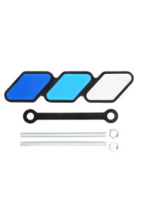 【送料無料】YFFSFDC 車フロントグリル 三色 グリル 適合 バッジジエンブレム ステッカーデカール オートカーアクセサリー 4ランナータンドラセコイアRav4ハイランダーの交換 車のスタイリン