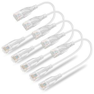 yzAnkuly Cat6A LANP[u Z P[u 0.3m 5{Zbg RJ45RlN^ 10Gbps T[o[ Ɨl Ɩp C[Tlbg ƒp Llan S30cm