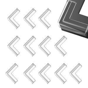 【送料無料】コーナークッション コーナー ガード 透明 角 保護 12個 テーブルコーナーカバー テーブル角カバー ベビーコーナーガード 柔らかい 赤ちゃん 子供 ケガ防止 地震対策 家具の角