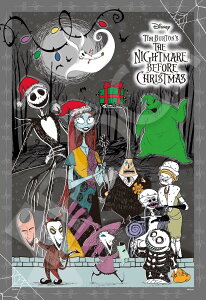 yzG|bN 300s[X WO\[pY fBYj[ Nightmare Before Christmas(iCgAErtHAENX}X) -Season's Screaming- (26×38cm) 73-402 ̂t wt fR[Vp[