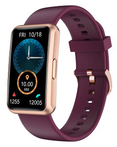 【送料無料】HUAKUA 歩数計 リストバンド型 大画面 スマートウォッチ スマホ/アプリ不要 Bluetoothなし 歩数 距離記録 アラーム ストップウォッチ タイマー 5種類文字盤 IP68防水 操作も簡単 日本