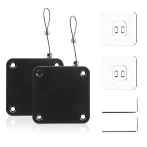 【送料無料】YFFSFDDC ドアクローザー 自動ドアクローザー ワイヤーロープ 室内用 自動ドア 引き戸 小型 静音 貼り付け ネジ 兼用 穴付き 引き戸 取付簡単 2個セット