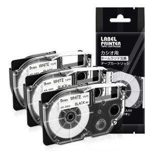 yz݊ 9mm n JVI l[h e[v 3  XR-9WE XR 9WE CASIO Name Land KL-TF7 KL-P4 xC^[ e[v 8m