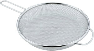 【送料無料】下村企販 蒸し器 鍋にのせて 蒸し料理 【日本製】 食洗機対応 ゆでるときの蒸気で蒸せる 時短 水切り 湯通し 14メッシュ 18~22cmの鍋対応 浅ザル 平ざる ステンレス 燕三条 38763