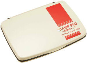【送料無料】コクヨ スタンプ台 顔料タイプ 中形 赤 IP-612RZ