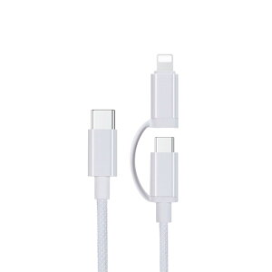 yz2in1 ^Cvc i-Phone[dP[u PDΉ 60W}[d f[^] @\[dR[h Type-C CgjOP[u i-Phone 16 Pro Max/16/15 /14/13/12/SE/i-Pad Air/Mini/Galaxy S24 Ultra/S23/S22/Xperia 