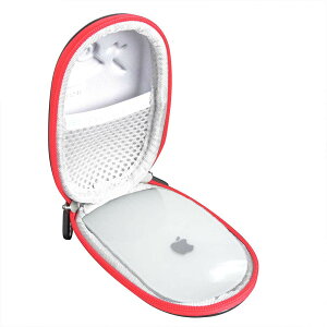 【送料無料】Apple Magic Mouse 2専用収納ケース-Adada (PU, レッド)