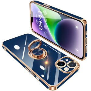 yziPhone14 Plus P[X Ot ACtH14Plus O Jo[ ϏՌ TPU 360°] X^h@\ bLH ԍڃz_[ Xgbvz[t 6.7C`(u[)