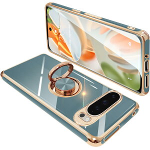 yzGoogle Pixel9 Pro XL P[X Ot O[O sNZ 9ProXL O Jo[ ϏՌ TPU bLH 360°] X^h@\ ԍڃz_[ Xgbvz[tiO[u[j