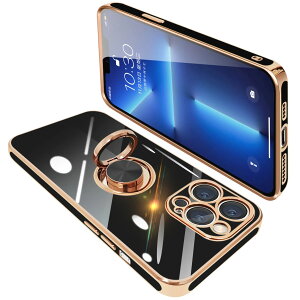 yziPhone13 pro P[X Ot ACtH13pro O Jo[ ϏՌ TPU bLH 360°] X^h@\ ԍڃz_[ Xgbvz[t 6.1C`iubNj