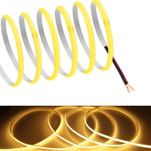yzyRYEz COB e[vCgLEDXgbvCgtLVu x 5mm BꂽLEDe[vCg2.5m 320LEDs/m dF2700K DC12V 180°CRI=90Cʃe[vό`\ ؒf\ ƐԂ̃