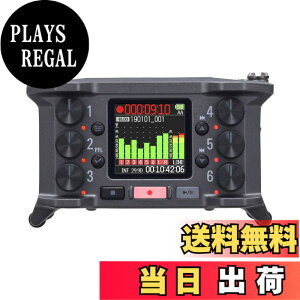 �y���������zZOOM �Y�[�� F6 �t�B�[���h���R�[�_�[ 6�`�����l�� 6���́^14�g���b�N�^���\�ȃt�B�[���h���R�[�_�[�^�~�L�T�[�i 6�g���b�N�{6�o�b�N�A�b�v�{2�X�e���I�j32bit�t���[�g�^���Ή� 