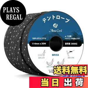 yzAbma Cord KC[v eg[v 4mm ˃pR[h ݋t 30m ω׏d300kg Lv eg ^[v AEghApi˃ubNj