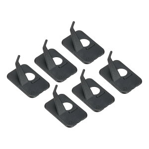 【送料無料】PATIKIL アローレスト 6個入りのプラスチック製粘着式アーチェリーアローサポート 右手用コンパウンドリカーブボウ向け