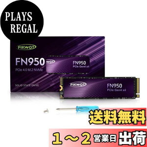 yzFikwot FN950 1TB SSD NVMe 1.4 M.2 2280 PCIe Gen4 x4 TLC SSD őǍ5000MB/s ő发4500MB/s ϋv PS5mFς [J[