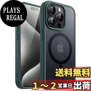 yzJETech iPhone 15 Pro 6.1C`p }Olbg P[X MagSafeɑΉ ̃}bgw ^ ϏՌ Jo[ (ZΐF)