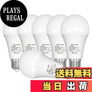 yzORALUCE LEDd 100W` E26 F 6500K 15W 1600[ 220°Lz ^Ή s F Px ȃGl PSEF؍ς 6 LDA15D-G-E26