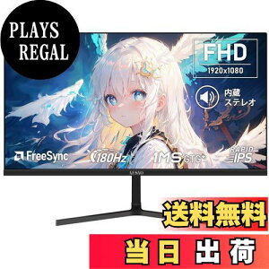 yzAESNO 24C`Q[~Oj^[ FHD 180Hz p\R j^[ IPSpl 98%sRGBLF 1ms(GtG) FreeSync VESA ONňS (Xs[J[)