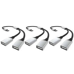 yzMOGOOD USB C C^fAUSB A}U[A_v^ C^fAUSB AfA USB 2.0A_v^fA USB 2.0 OTG WpɓKpMacBook ProAGoogle PixelAGalaxy S20/S22/S9/Note 8